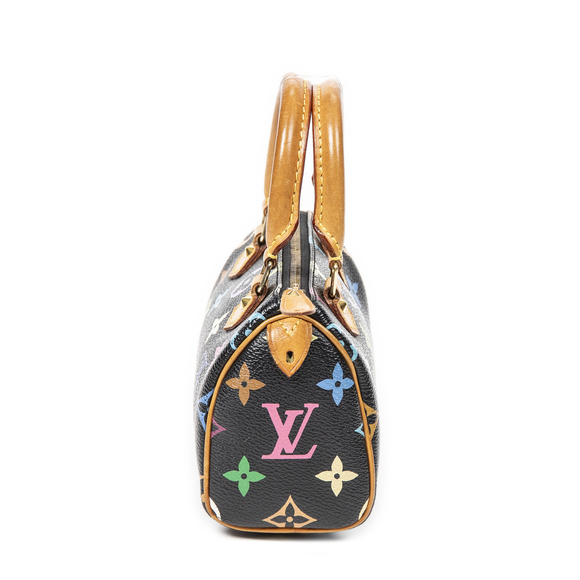 Louis Vuitton Ltd. Ed. Takashi Murakami Multicolore Mini Speedy  AAZ5081 - Picture 4 of 9